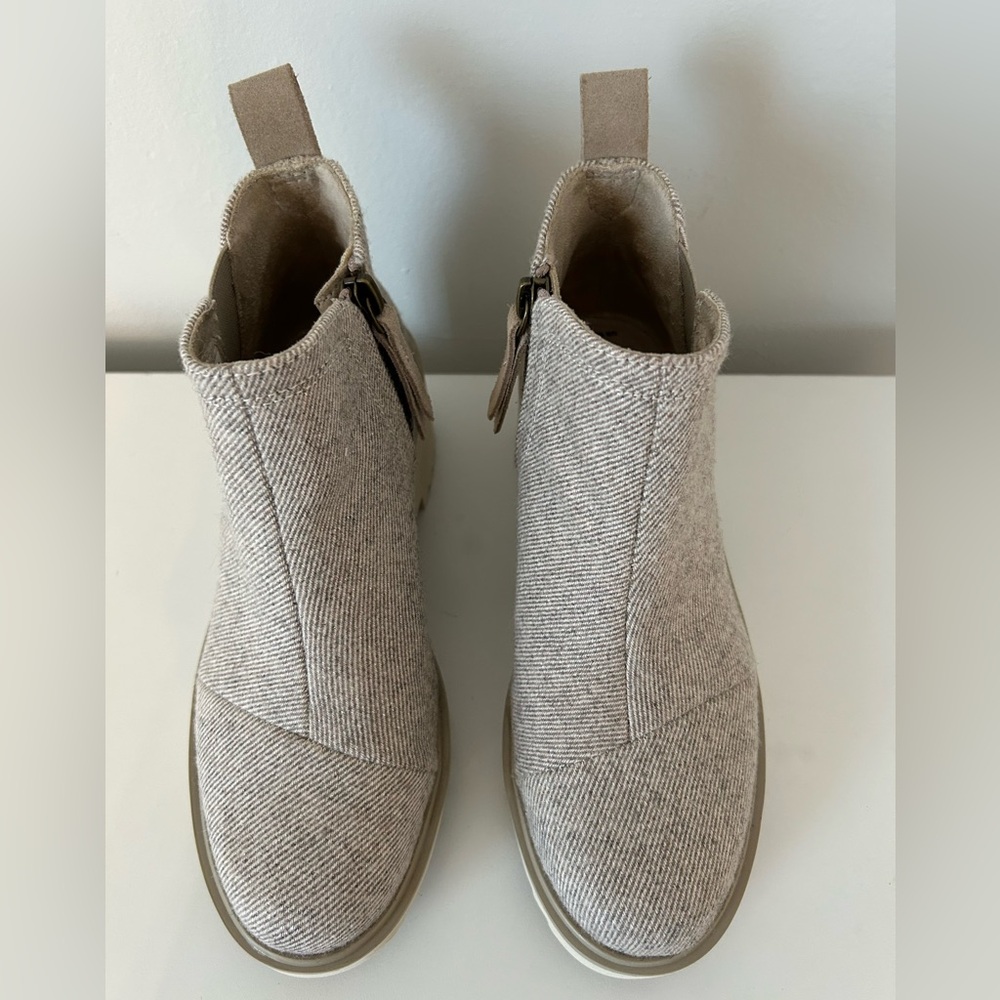 TOMS Maude Wedge Boot Size 5.5 - Picture 10 of 12